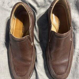 Johnston & Murphy Dark Brown Men's Slip-On Loafers